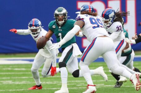 Jalen Hurts Threw Three Costly Interceptions