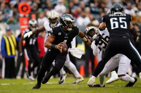 Eagles With A Big 40-29 Win Over The Saints