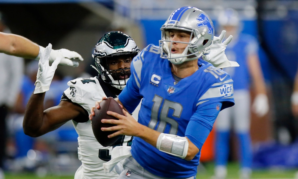 The Eagles Defensive Line Intimidated Lions QB Jared Goff
