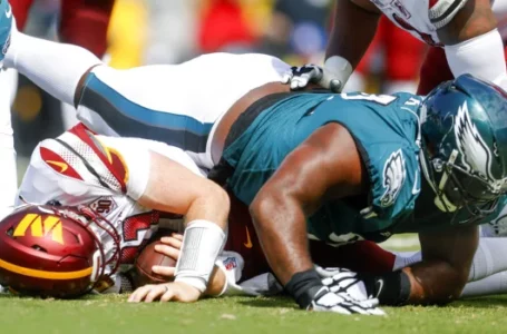 The Eagles Sack Happy First Half